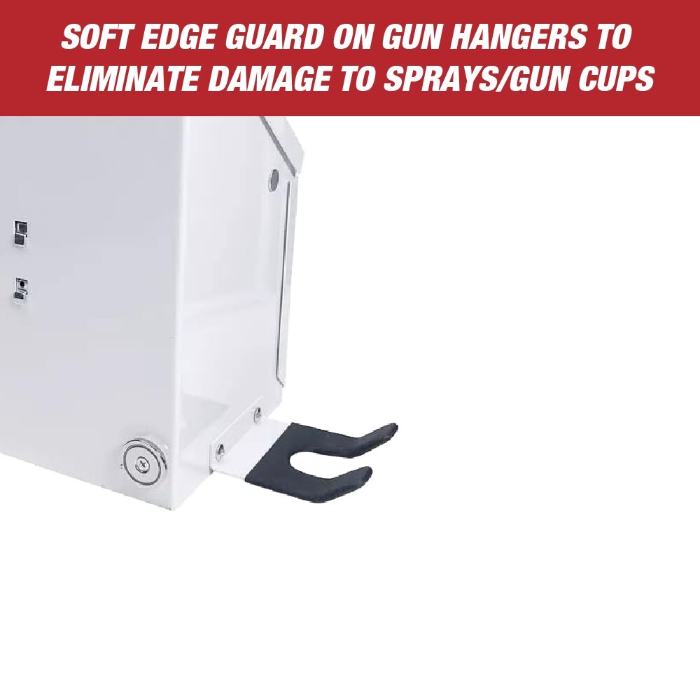 Magnetic Spray Booth Box - Double Compartment Cabinet