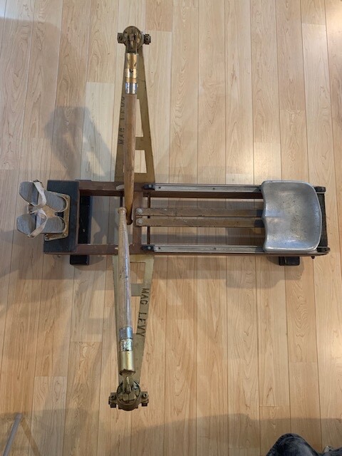 Antique Mac Levy Rowing Machine