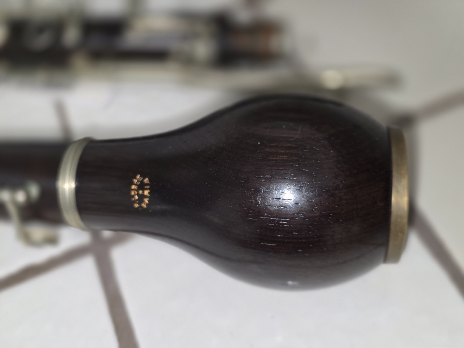 F. Loree English Horn. Triebert System 3 Palisander Wood. No SN Very Early Rare