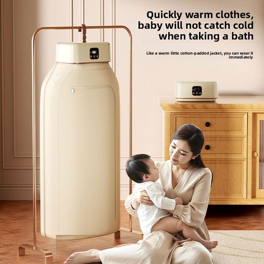 Portable Dryer Mini Compact 600W Adjustable Timer Quiet Fast Machine