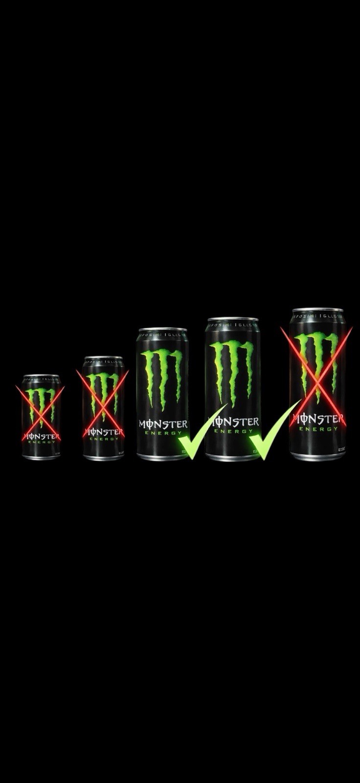 Monster Energy Drink Can Holder - 3D Printed Dispenser Rack for 6