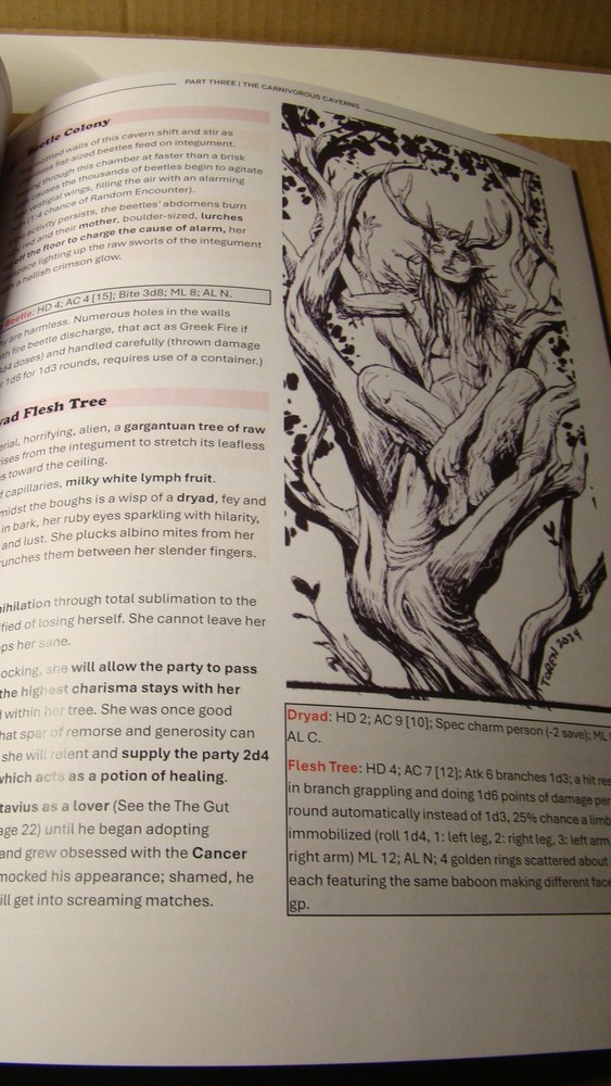 MODULE - THE CARNIVOROUS CAVERNS *NM/MT 9.8* DUNGEONS DRAGONS