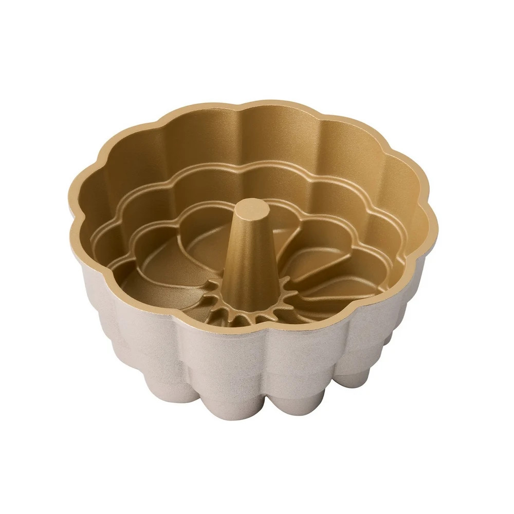 Bakemaster Petal Fluted Ring Cake Pan 10x24cm