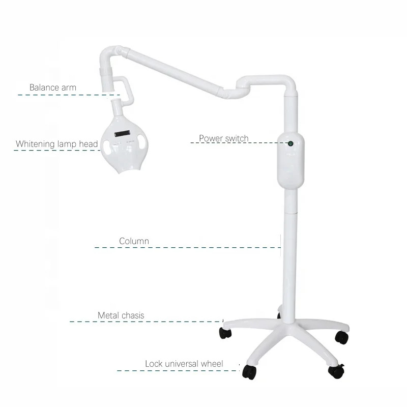 Dental Teeth Lamp Cold LED Light Mobile Bleaching Accelerator Whitening Machine