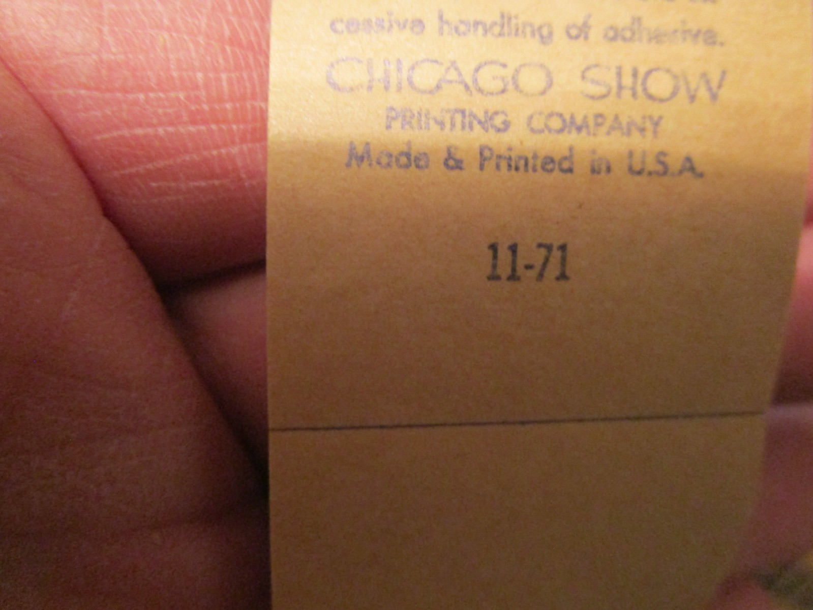 SOHIO-CHEVROLET -1960'S-70'S SERVICE DOOR JAMB STICKERS--NOS