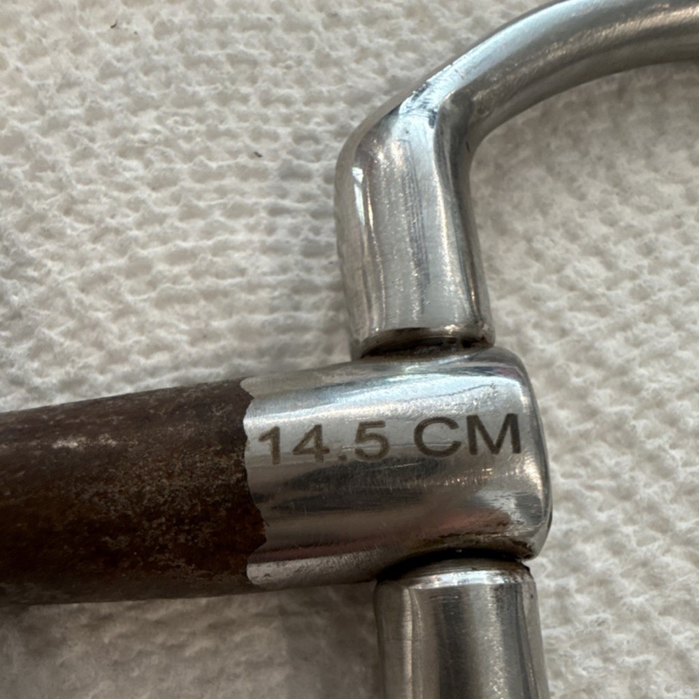 Fager Alexander Sweet Iron Fixed Ring snaffle 5 3/4 145mm