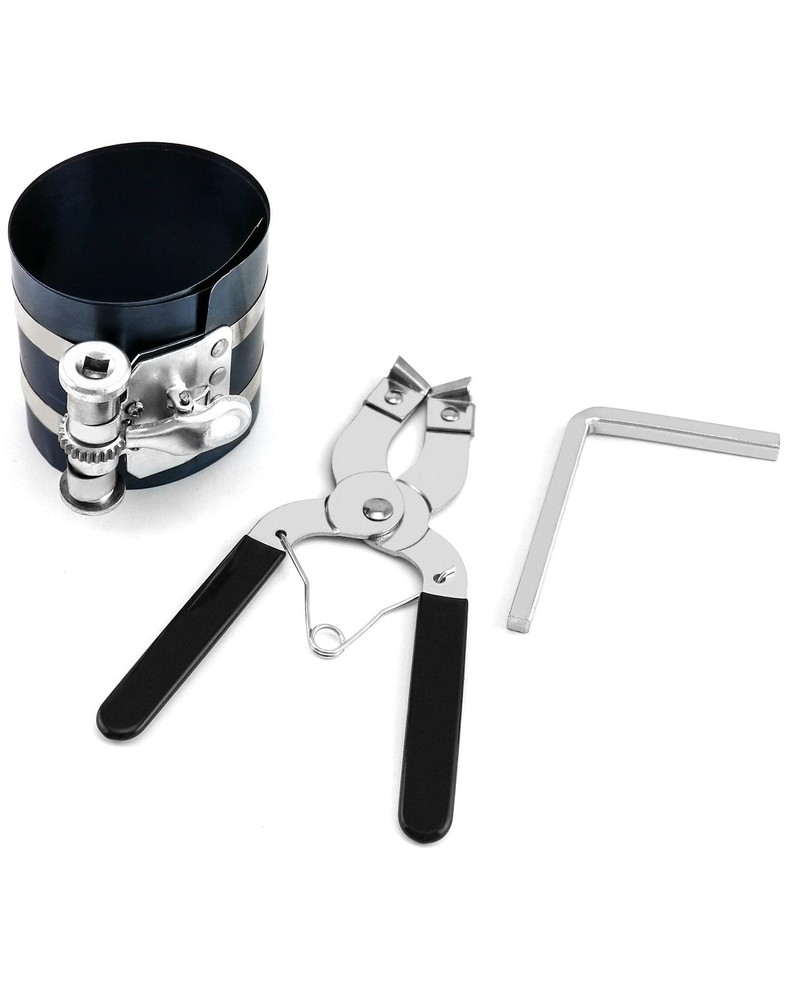 Piston Installer Pliers, Car Engine Adjustable Piston Ring Installer Removal ...
