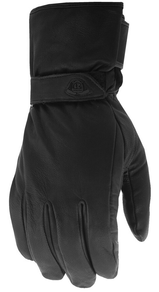 Highway 21 Granite Black Gloves