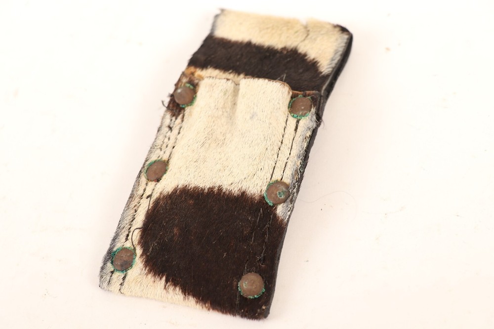 Primitive Cow Hide Pouch