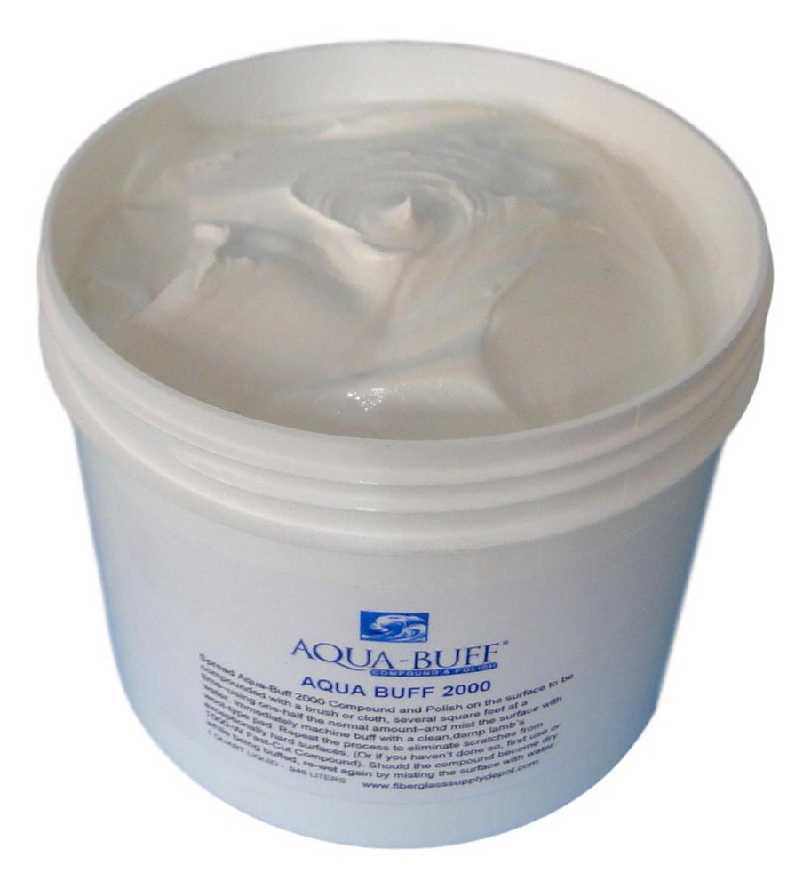 Aqua Buff 2000 Buffing Polishing Compound Quart (32oz)