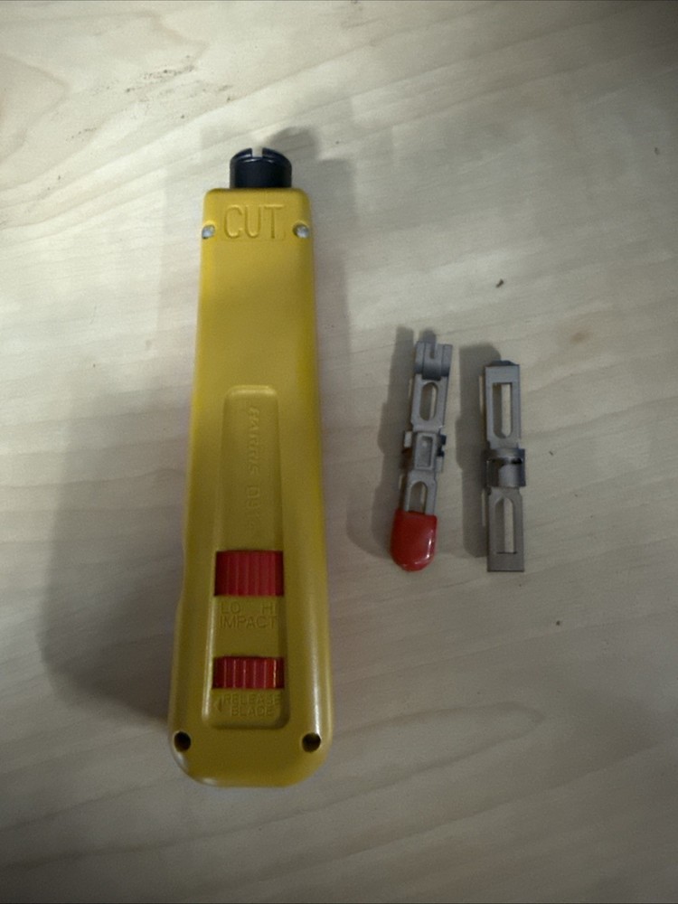 Harris D914 Impact Punch Down Tool With Blades