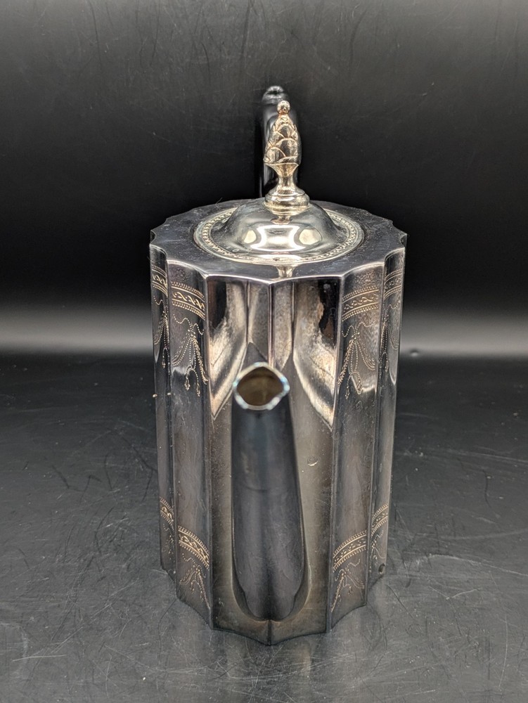 Godinger Vintage Silver Plated Coffee Pot