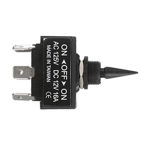 3-Position Toggle Switch, On/Off/On