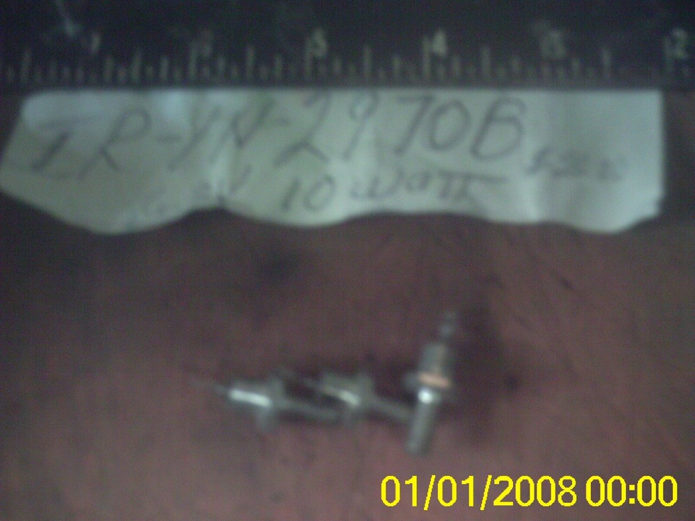 LOT 3 6.3 VOLT ZENOR DIODE 10 WATTS IR 1N2970B NOS