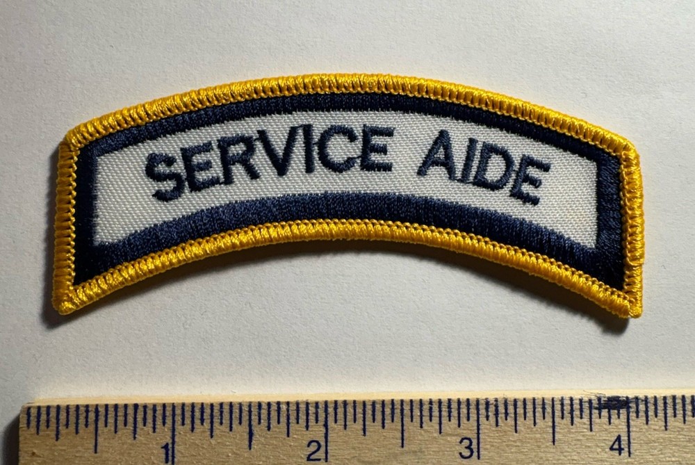 Service Aide Rocker Patch
