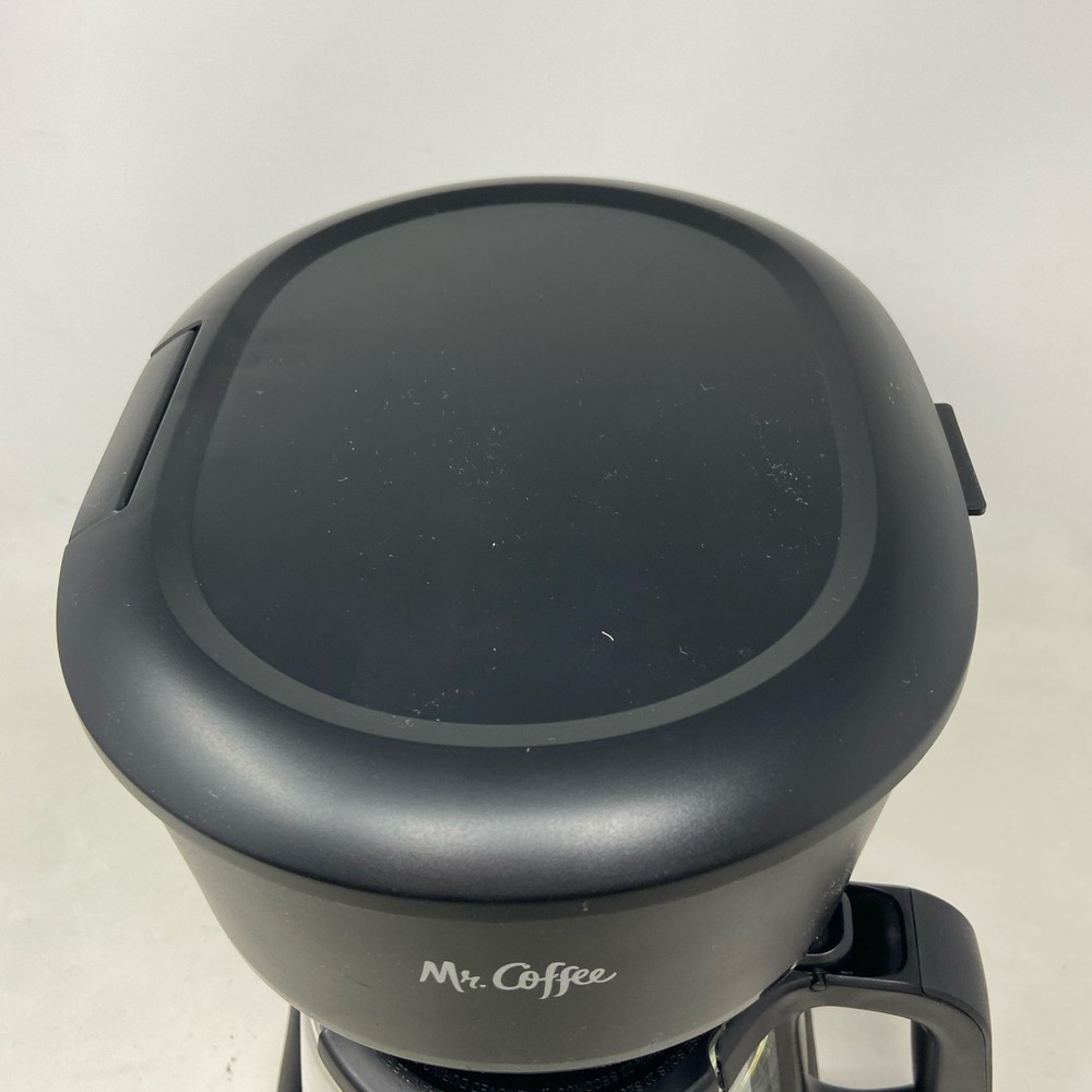 Mr. Coffee 12-Cup Switch Coffee Maker, Black, Glass Carafe