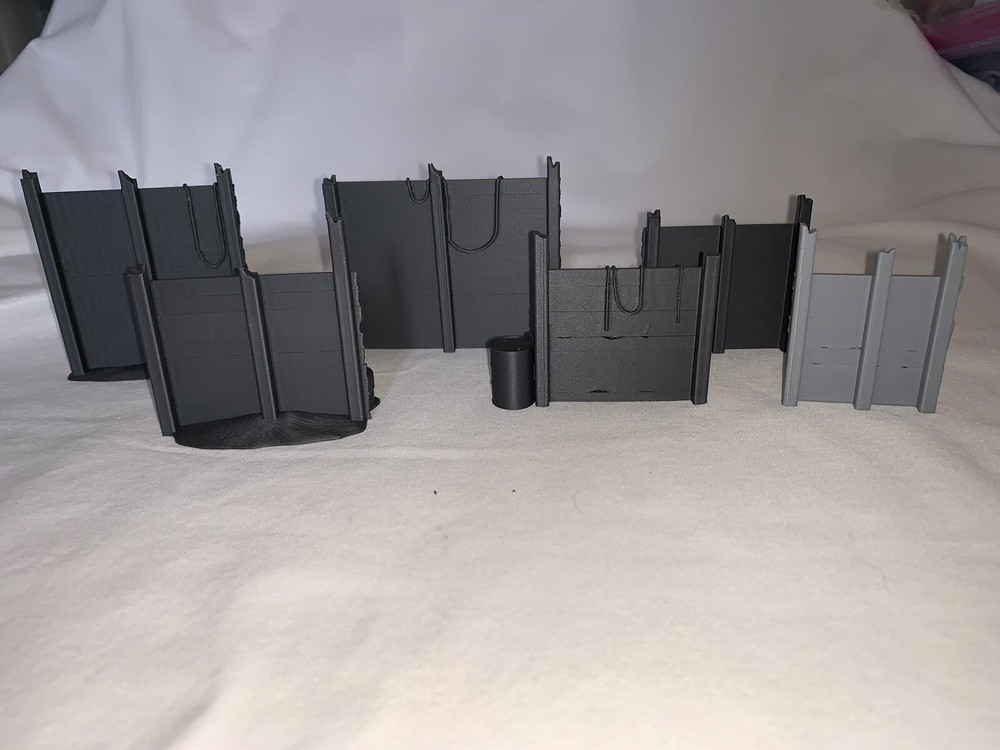 Fallout TABLETOP GAMING 3D Printed BARRICADES DIY