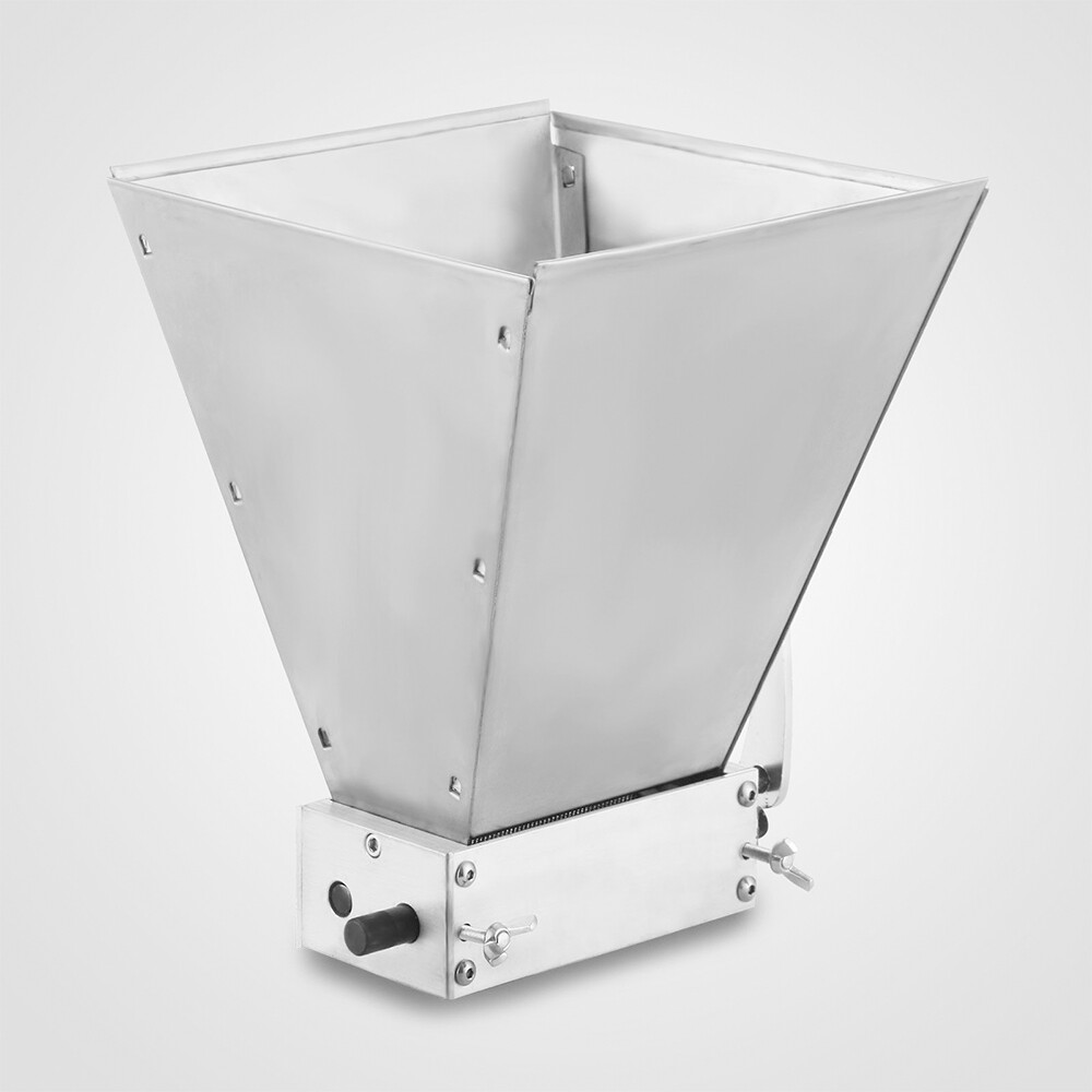 4L Manual Roller Grain Mill Adjustable Low Speed Drill Corn Crusher Machine