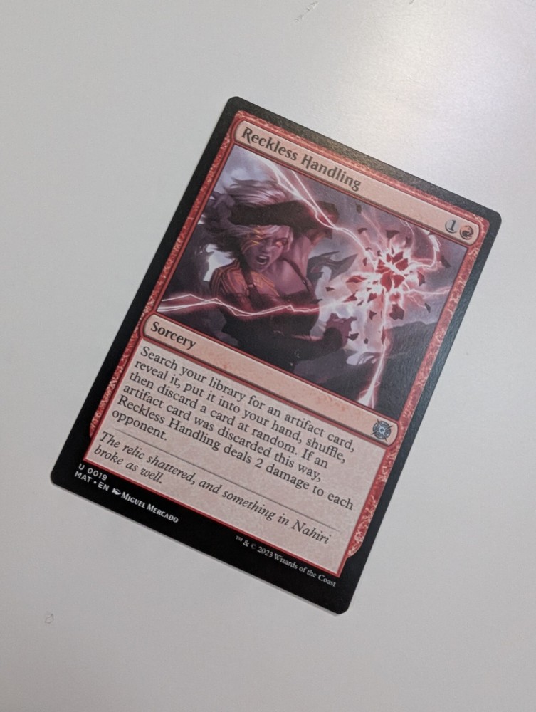 MTG - Reckless Handling - The Aftermath NM/M Condition