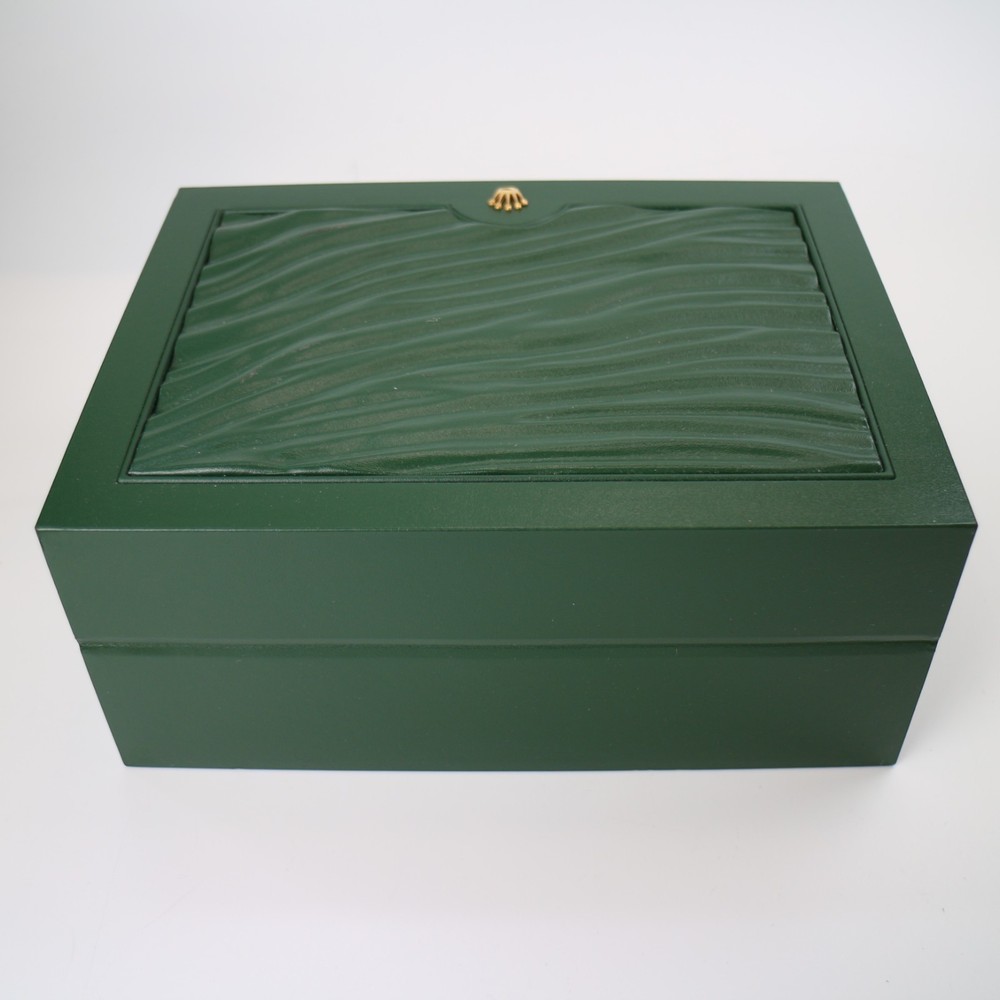 Rolex Watch Box Case 【Rank A】 Wave Large Moss green Genuine