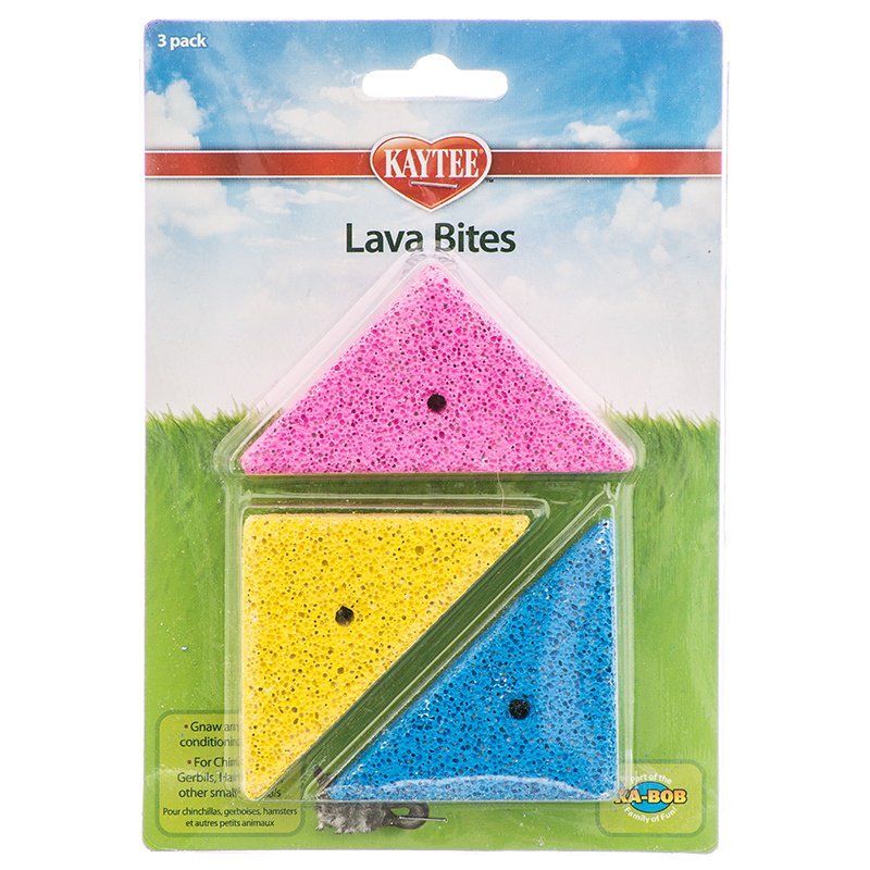 Small Pet, Kaytee Colored Lava Bites (3 Pack)