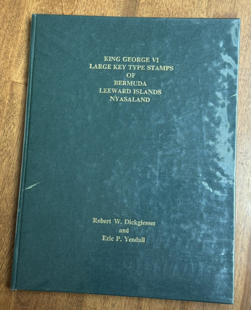 King George VI Large Key Bermuda Leeward Nyasaland Robert W. Dockgiesser