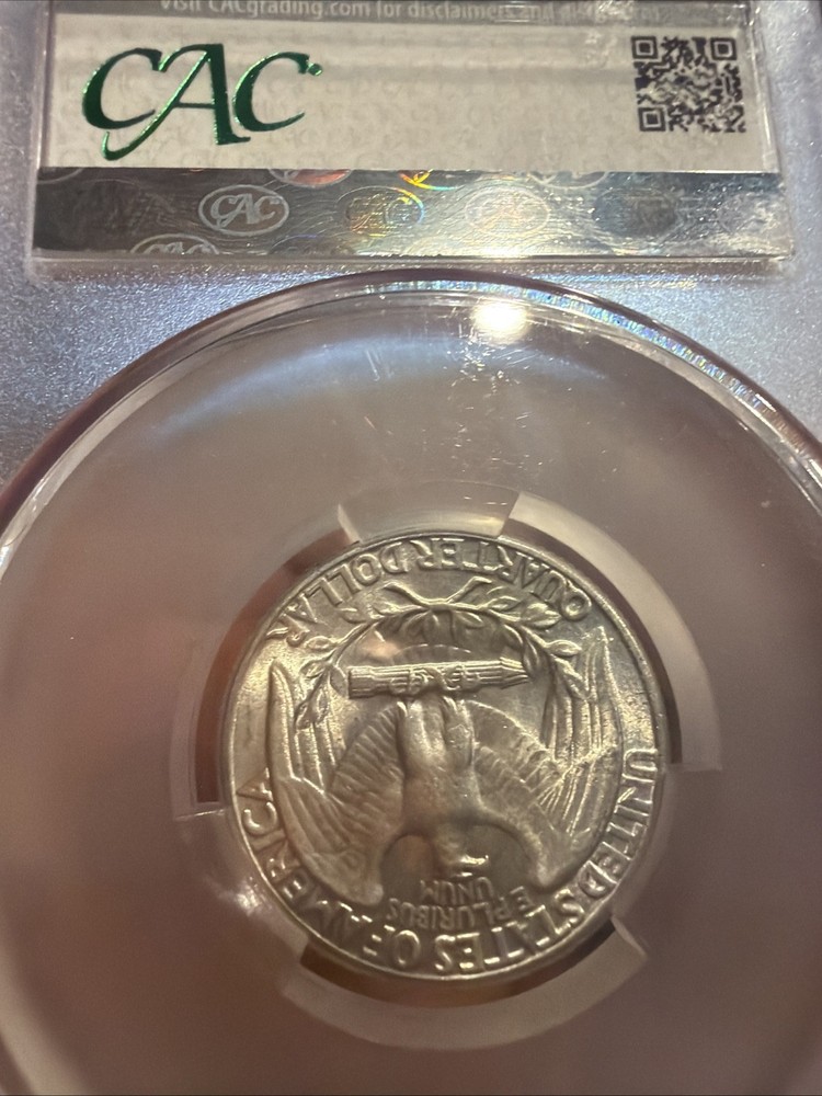 1935-P CAC MS63 Washington Quarter