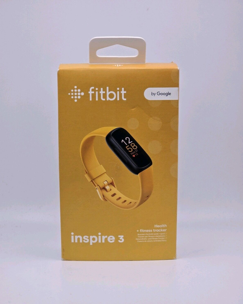 Fitbit Inspire 3 Activity Tracker - FB424BKYW - Open Seal