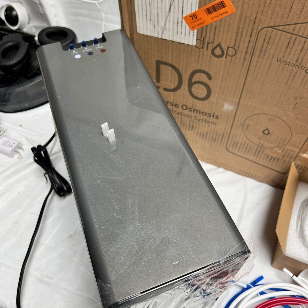 Waterdrop - 600GPD D6 Reverse Osmosis Water Filter System -