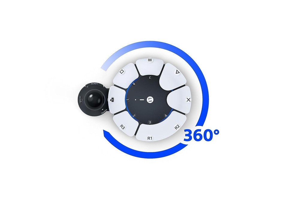 PS5 Access Controller 360 Degree Customizable Controller Kit PlayStation 5 Sony