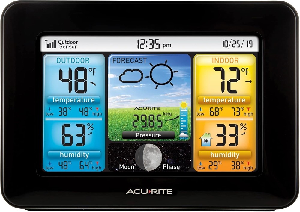 Color Display Wireless Weather Station