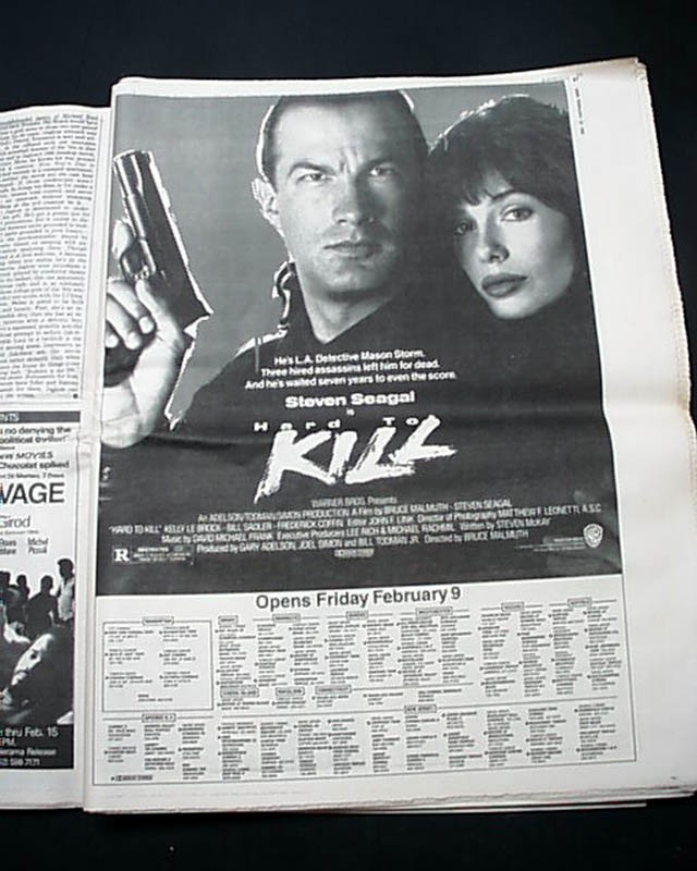 ACE FREHLEY Spaceman Lead Guitarist of KISS Ritz Solo Concert 1990 Advertisement