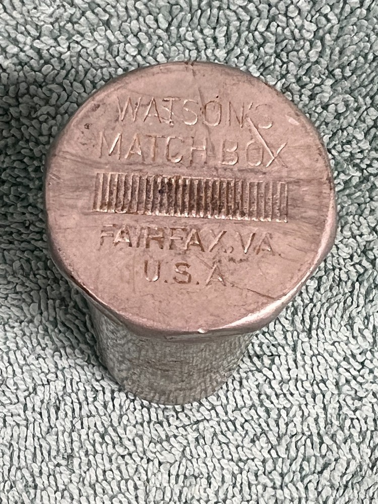 Vintage World War II Watson’s Matchbox Holder (Rare Find)