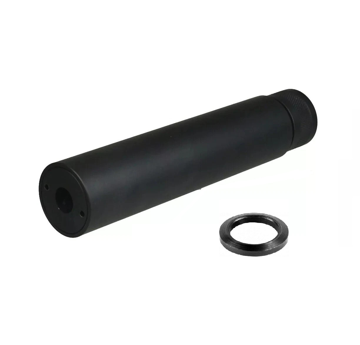 5.56 .223 1/2X28 Barrel Extension Comp Muzzle Brake  Solid Aluminum Tube +Washer