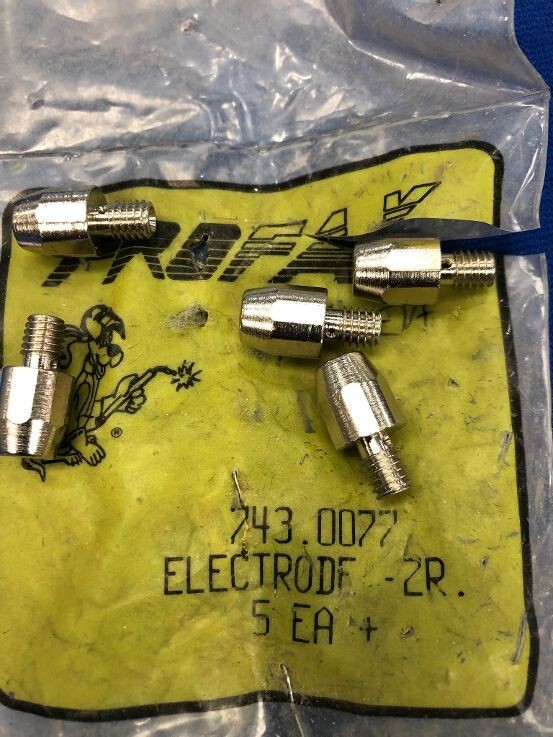 (5) Profax 743.0077  plasma cutter Electrode Binzel PSB60