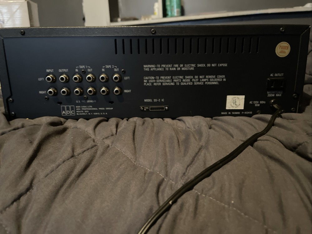 ADC SS-2 IC SOUND SHAPER TWO-IC GRAPHIC EQUALIZER (READ DESCRIPTION)