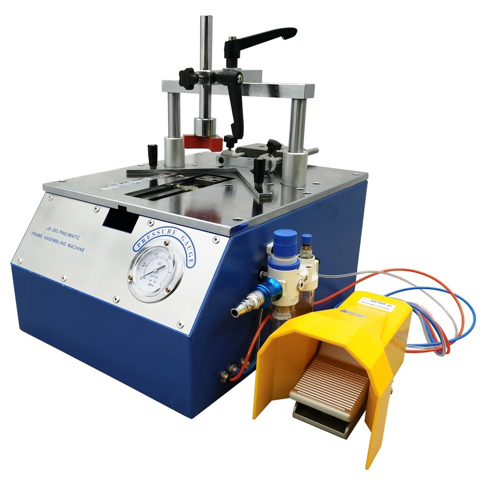Pneumatic Picture Frame Nail Angle/Wood Frame Stitching Nailing Machine