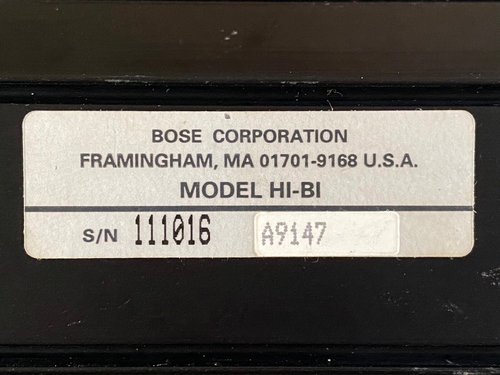 Aviation Bose Headset Interface HI-BI