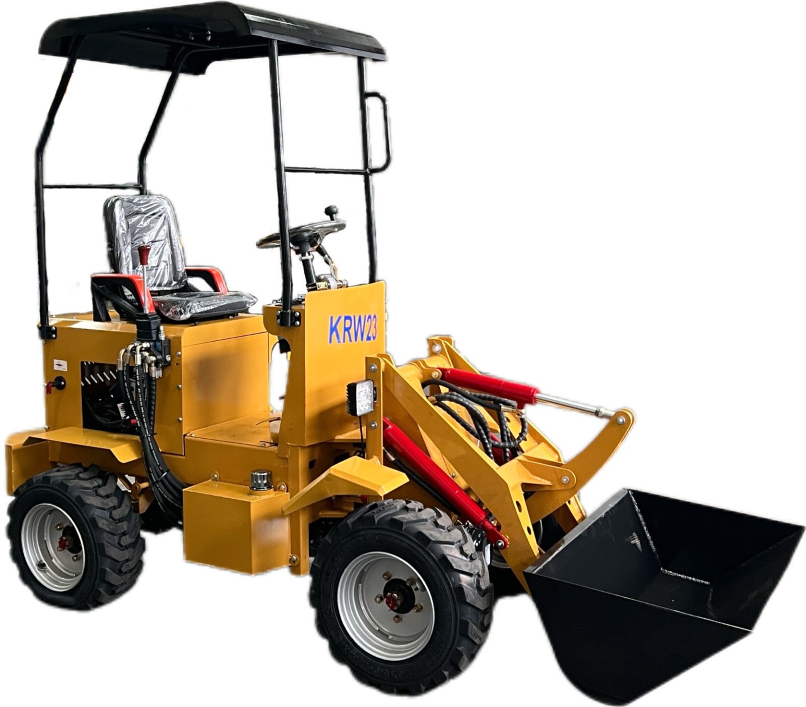 AGT 2025 24HP Wheeled Mini Skid Steer Loader, Rato Gas Engine