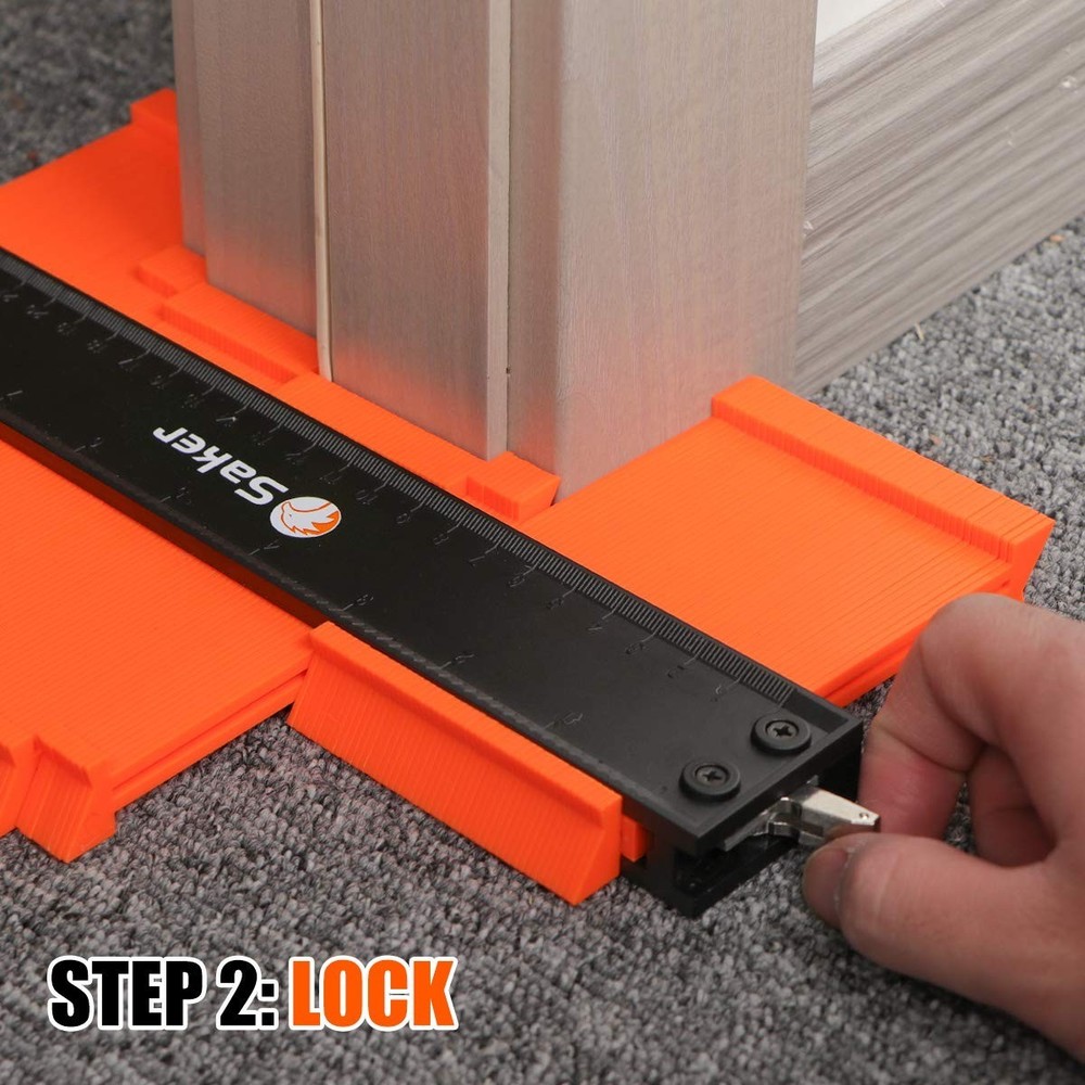 Adjustable Contour Gauge for Precise Shape Duplication in Woodworking Projects