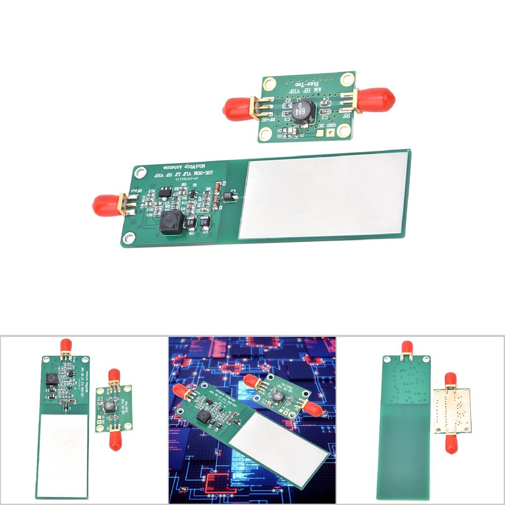 Shortwave Active Antenna Mini Whip Mf Hf Vhf Radio Receiver Electronic Accessor