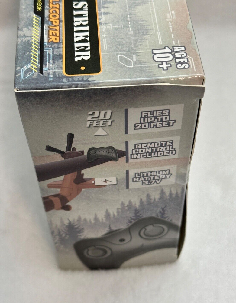 Storm Striker Remote Control Helicopter With Infrared Sensor