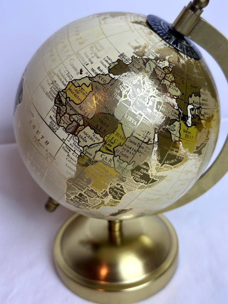 World Globe with Stand.