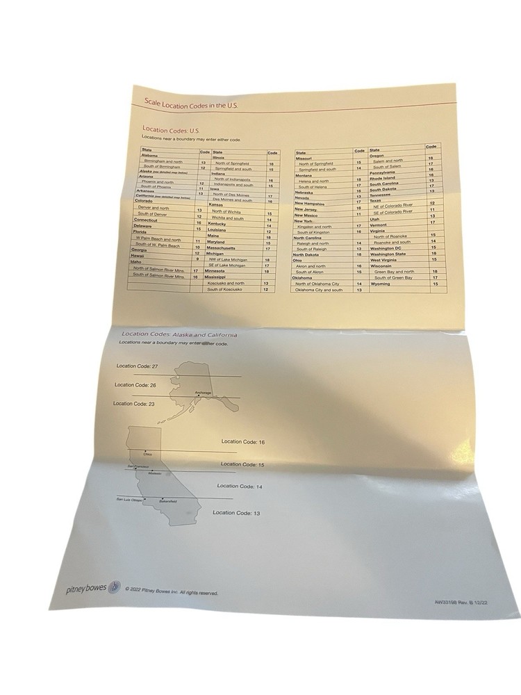 Envelope Drop Stacker Pitney Bowes HZ80001 Open Box Manuals Included