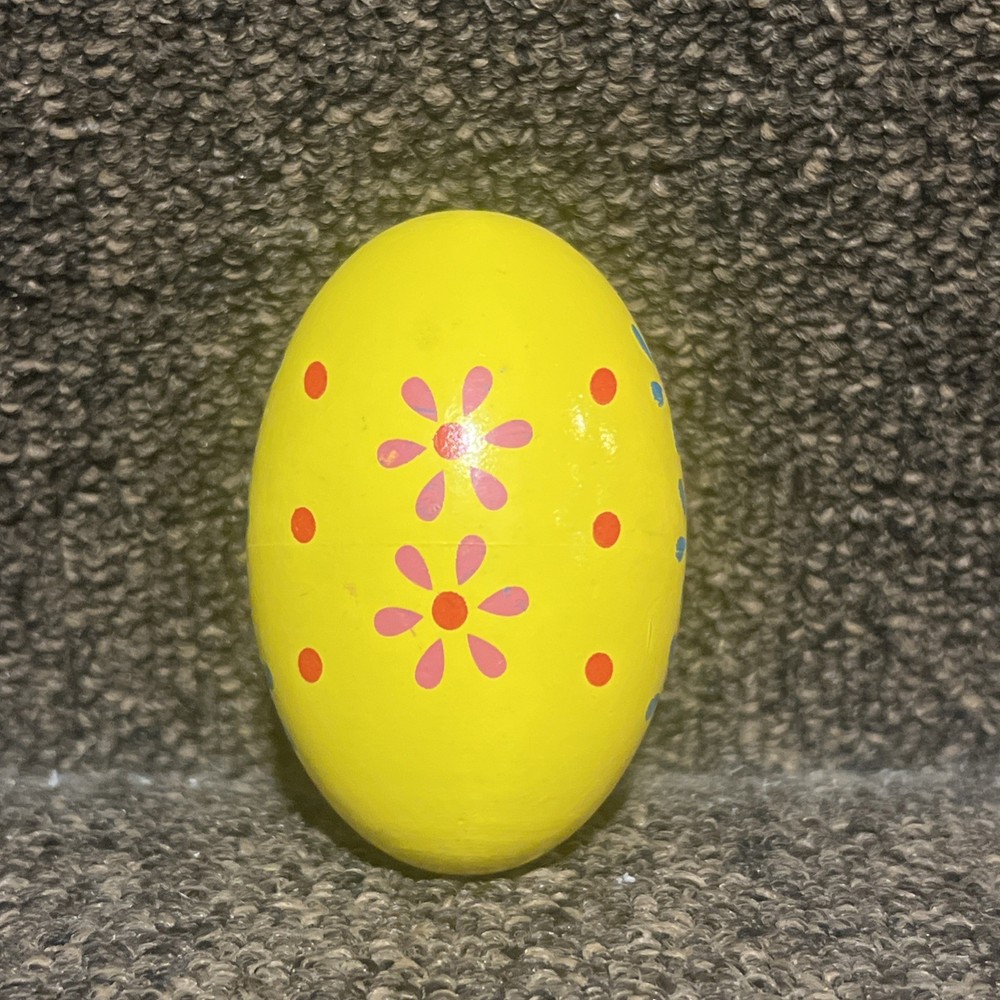 Wood Hand Shaker Egg Percussion Toy For Early Learning