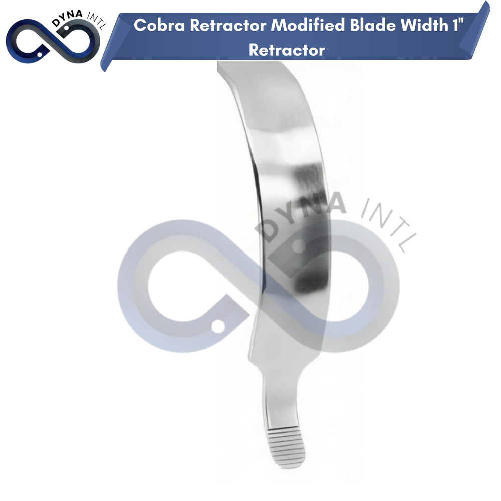 Cobra Retractor Modified Blade Width 1'' Retractor Hip Arthroplasty Instruments