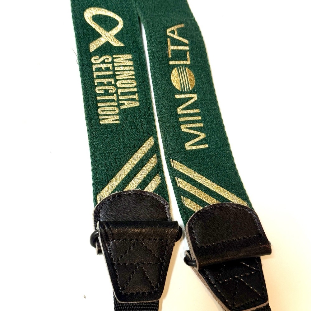 US DDP Minolta alpha selection green neck strap [MINT]
