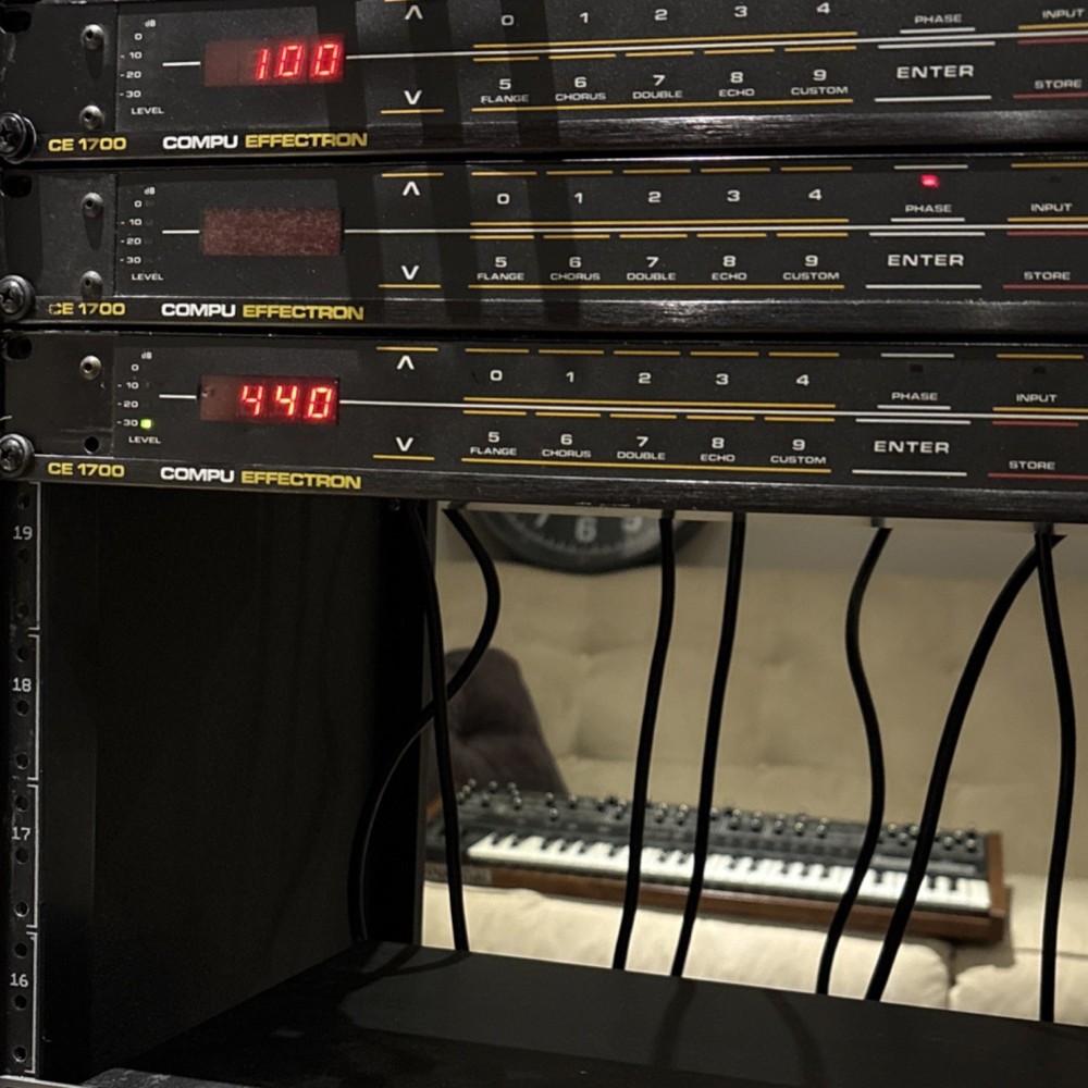 Qty-3 DeltaLab Compu Effectron CE 1700 Multi-Effects Processor Rackmount