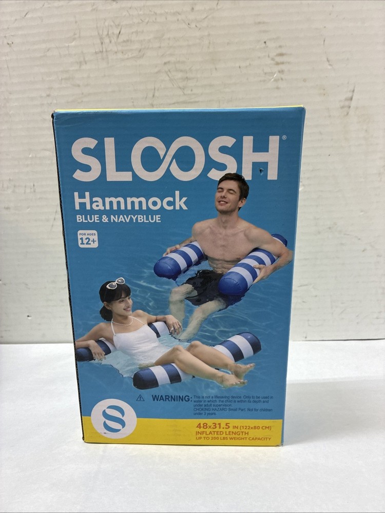 SLOOSH Hammock Pool Blue & Navy Blue