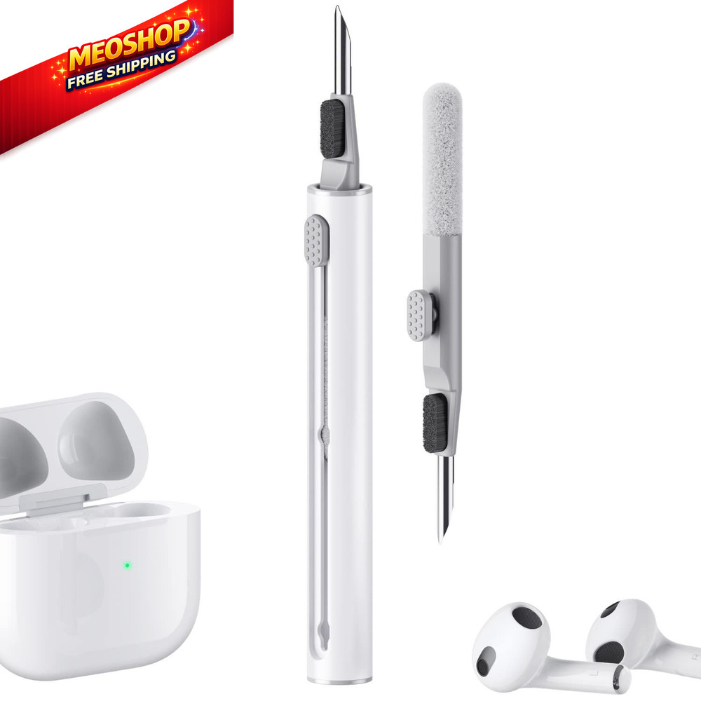 Hyashee Cleaner Kit for Airpods Pro 1 2 3 Multi-Function Cleaning Pen White